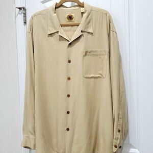 Pussers West Indies, Island Reserve 100% silk shirt, Size XL